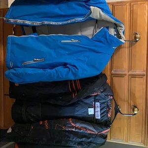 Llbean and Columbia winter jackets